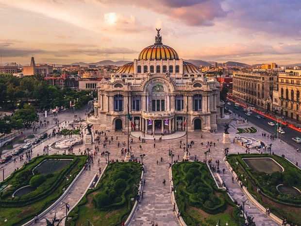 Palacio,De,Bellas,Artes,,Palace,Of,Fine,Arts,,Mexico,City