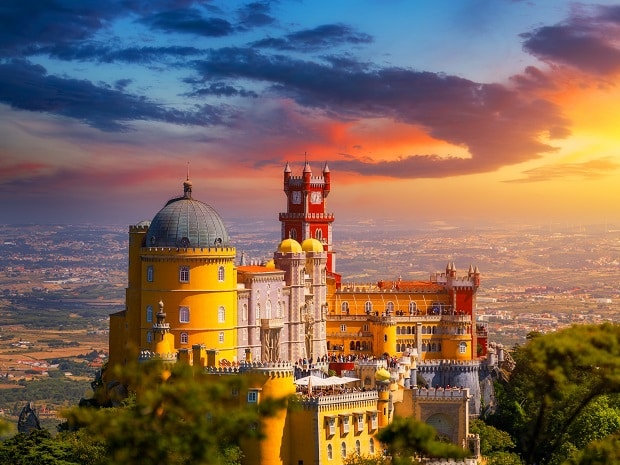 Famous,Historic,Pena,Palace,Part,Of,Cultural,Site,Of,Sintra