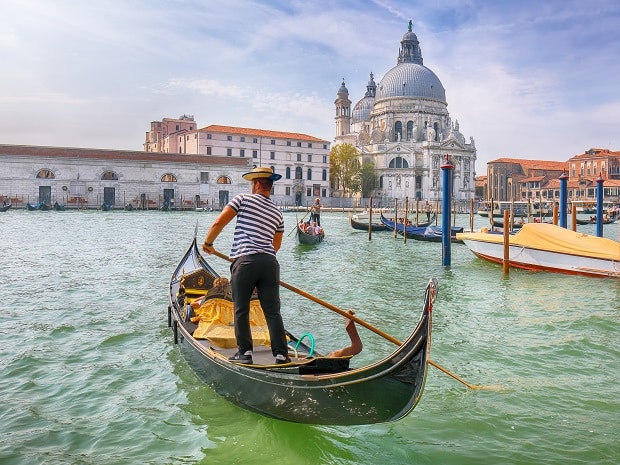 Fabulous,Morning,Cityscape,Of,Venice,With,Famous,Canal,Grande,And