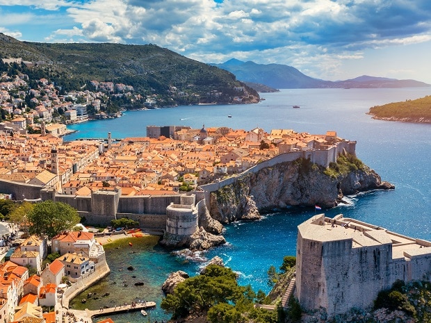 Fort,Lovrijenac,Of,Dubrovnik,City,Of,Croatia.,Lovrijenac,Fortress,,Over